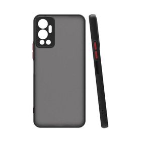 Vendas Infinix Hot 12 Mara Serisi Arkası Mat Renkli Hux Silikon Cep Telefonu Kılıfı