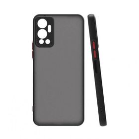 Vendas Infinix Hot 12 Mara Serisi Arkası Mat Renkli Hux Silikon Cep Telefonu Kılıfı