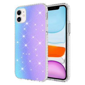 Vendas iPhone 11 Parlak Renk Geçişli Zore Velle Kapak Cep Telefonu Kılıfı