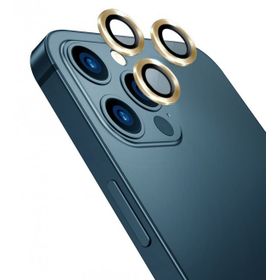 Vendas iPhone 11 Pro Max Uyumlu Eagle Serisi Telefonla Uyumlu Renk Tasarımlı Safir Cam Kamera Lens Koruyucu