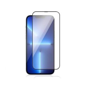 Vendas iPhone 13 Pro Max Uyumlu 5D Tam Kaplama Tempered Cam Ekran Koruyucu