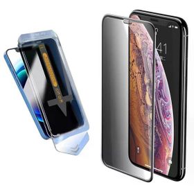 Vendas iPhone 13 Pro Max Uyumlu Fast Serisi Anti-Dust Ahize Korumalı Uygulama Mekanizmalı Gizlilik Hayalet Ekran Koruyucu