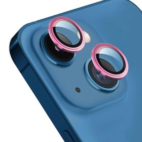 Vendas iPhone 13 Uyumlu Eagle Serisi Telefonla Uyumlu Renk Tasarımlı Safir Cam Kamera Lens Koruyucu