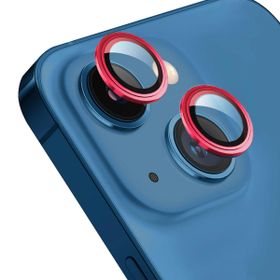 Vendas iPhone 13 Uyumlu Eagle Serisi Telefonla Uyumlu Renk Tasarımlı Safir Cam Kamera Lens Koruyucu