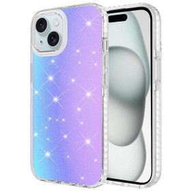 Vendas iPhone 14 Parlak Renk Geçişli Zore Velle Kapak Cep Telefonu Kılıfı