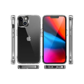 Vendas iPhone 14 Plus First Serisi SGS Darbe Lisanslı Şeffaf 5D Kamera Lens Cam Ekran Koruyucu Cep Telefonu Kılıfı