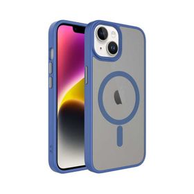 Vendas iPhone 14 Plus Flet Serisi Mat Arka Yüzey Wireless Şarj Destekli Magsafe Cep Telefonu Kılıfı