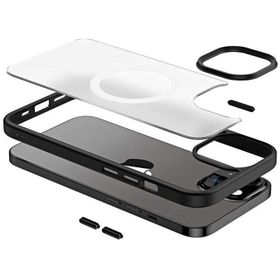Vendas iPhone 14 Plus Hibrit Serisi Wireless Şarj Özellikli Magic Magsafe Cep Telefonu Kılıfı