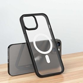 Vendas iPhone 14 Plus Hibrit Serisi Wireless Şarj Özellikli Magic Magsafe Cep Telefonu Kılıfı