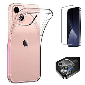 Vendas iPhone 14 Plus Kamera Çıkıntılı Soft Silikon Cam Kamera Lens Koruyucu Cep Telefonu Kılıfı