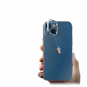 Vendas iPhone 14 Plus Kuba Serisi Metal Kamera Çerçeveli Airbag Köşeli Darbe Dirençli Cep Telefonu Kılıfı