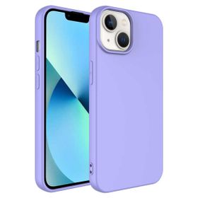 Vendas iPhone 14 Plus Lansman Kadife Dokulu Fit Premium Cep Telefonu Kılıfı