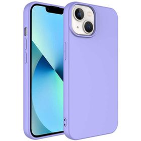 Vendas iPhone 14 Plus Lansman Kadife Dokulu Fit Premium Cep Telefonu Kılıfı