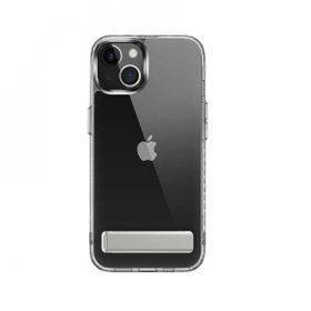 Vendas iPhone 14 Plus Uyumlu D-First Serisi Sgs Darbe Lisanslı Dahili Standlı Yardımcı Tuş Takımlı Silikon Kılıf