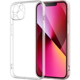 Vendas iPhone 14 Plus Uyumlu Kamera Korumalı Soft Şeffaf Silikon Kılıf