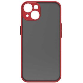 Vendas iPhone 14 Plus Uyumlu Mara Serisi Arkası Mat Renkli Hux Silikon Kılıf