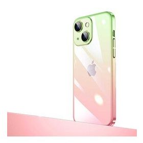 Vendas iPhone 14 Plus Uyumlu Senkron Serisi Parlak Renk Geçişli Kamera Korumalı Magic Kılıf