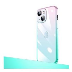 Vendas iPhone 14 Plus Uyumlu Senkron Serisi Parlak Renk Geçişli Kamera Korumalı Magic Kılıf