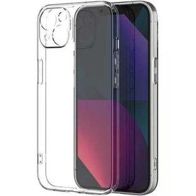 Vendas iPhone 14 Plus Uyumlu Vasif Serisi Glitter Elektroplated Şeffaf Sert PC Kılıf