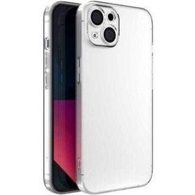 Vendas iPhone 14 Plus Uyumlu Vasif Serisi Glitter Elektroplated Şeffaf Sert PC Kılıf