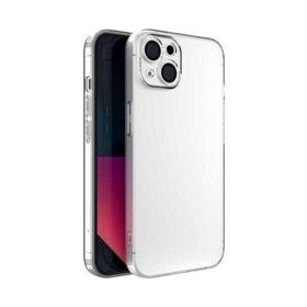 Vendas iPhone 14 Plus Uyumlu Vasif Serisi Glitter Elektroplated Şeffaf Sert PC Kılıf