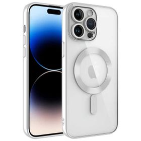 Vendas iPhone 14 Pro Demre Serisi Kamera Korumalı Magsafe Wireless Şarj Özellikli Elektroplated Cep Telefonu Kılıfı