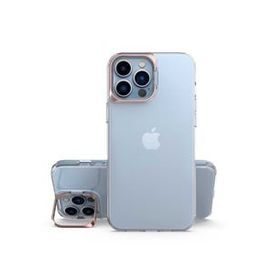 Vendas iPhone 14 Pro Kuba Serisi Metal Kamera Çerçeveli Airbag Köşeli Darbe Dirençli Cep Telefonu Kılıfı