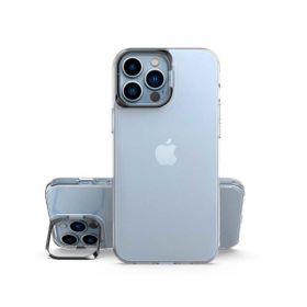 Vendas iPhone 14 Pro Kuba Serisi Metal Kamera Çerçeveli Airbag Köşeli Darbe Dirençli Cep Telefonu Kılıfı