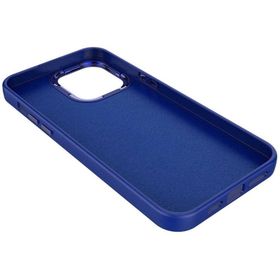 Vendas iPhone 14 Pro Luna Serisi Metal Çerçeve ve Buton Tasarımlı Silikon Cep Telefonu Kılıfı
