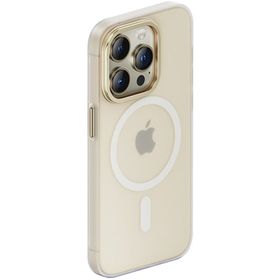 Vendas iPhone 14 Pro Max Uyumlu Buzlu Mat Tasarımlı Wireless Şarj Destekli Kamera Çıkıntılı Sert Magnetik Kılıf