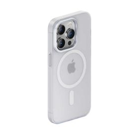 Vendas iPhone 14 Pro Max Uyumlu Buzlu Mat Tasarımlı Wireless Şarj Destekli Kamera Çıkıntılı Sert Magnetik Kılıf