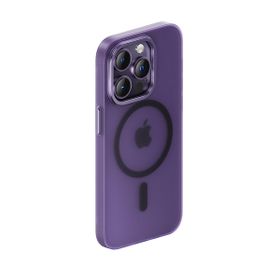 Vendas iPhone 14 Pro Max Uyumlu Buzlu Mat Tasarımlı Wireless Şarj Destekli Kamera Çıkıntılı Sert Magnetik Kılıf