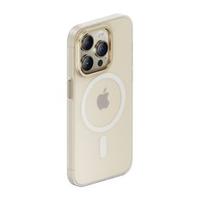 Vendas iPhone 14 Pro Max Uyumlu Buzlu Mat Tasarımlı Wireless Şarj Destekli Kamera Çıkıntılı Sert Magnetik Kılıf