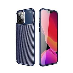 Vendas iPhone 14 Pro Max Uyumlu Karbon Fiber Tasarımlı Kamera Çıkıntılı Darbe Dirençli Kılıf