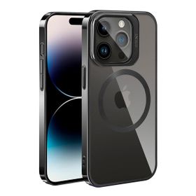 Vendas iPhone 14 Pro Max Uyumlu Klon Serisi Magsafe Wireles s Şarj Destekli Standlı Sert Kılıf