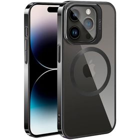Vendas iPhone 14 Pro Max Uyumlu Klon Serisi Magsafe Wireles s Şarj Destekli Standlı Sert Kılıf