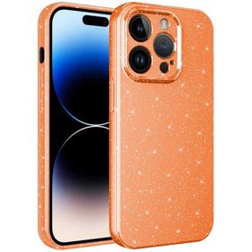 Vendas iPhone 14 Pro Max Uyumlu Koton Serisi Kamera Korumalı Simli Lüks Silikon Kılıf