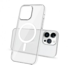 Vendas iPhone 14 Pro Max Uyumlu Lagent Serisi Sararma Yapmayan Metal Kamera Çıkıntılı Magsafe Destekli Metal Tuş Tasarımlı Kılıf