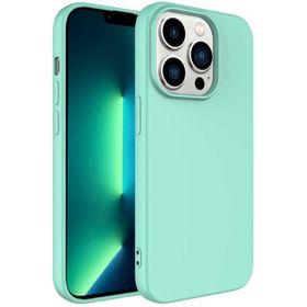 Vendas iPhone 14 Pro Max Uyumlu Lansman Kadife Dokulu Fit Premium Kılıf