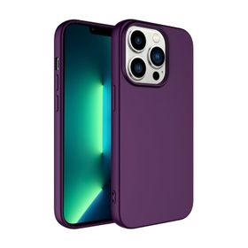 Vendas iPhone 14 Pro Max Uyumlu Lansman Serisi Yumuşak Dokulu Kadife Yüzeyli Silikon Kılıf