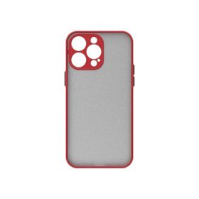 Vendas iPhone 14 Pro Max Uyumlu Mara Serisi Arkası Mat Renkli Hux Silikon Kılıf