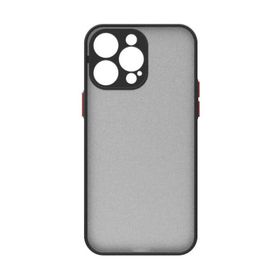 Vendas iPhone 14 Pro Max Uyumlu Mara Serisi Arkası Mat Renkli Hux Silikon Kılıf