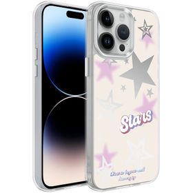 Vendas iPhone 14 Pro Max Uyumlu Mimbo Serisi Airbag Köşeli Parlak Tasarımlı Moda Dizayn Kılıf