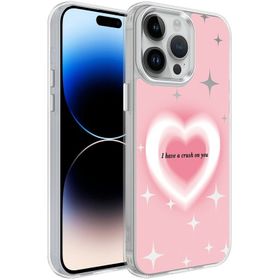 Vendas iPhone 14 Pro Max Uyumlu Mimbo Serisi Airbag Köşeli Parlak Tasarımlı Moda Dizayn Kılıf