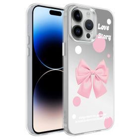 Vendas iPhone 14 Pro Max Uyumlu Mimbo Serisi Airbag Köşeli Parlak Tasarımlı Moda Dizayn Kılıf