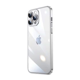 Vendas iPhone 14 Pro Max Uyumlu Pilas Serisi Elektroplated Sert PC Renkli Çerçeveli Silikon Kılıf