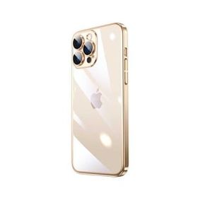 Vendas iPhone 14 Pro Max Uyumlu Pilas Serisi Elektroplated Sert PC Renkli Çerçeveli Silikon Kılıf