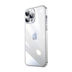 Vendas iPhone 14 Pro Max Uyumlu Pilas Serisi Elektroplated Sert PC Renkli Çerçeveli Silikon Kılıf