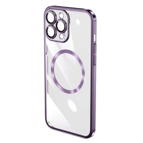 Vendas iPhone 14 Pro Max Uyumlu Riksos Serisi Wireless Şarj Özellikli Sert PC Magsafe Kılıf