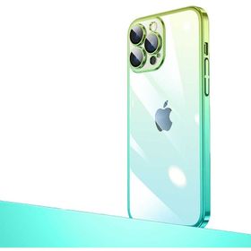 Vendas iPhone 14 Pro Max Uyumlu Senkron Serisi Parlak Renk Geçişli Kamera Korumalı Magic Kılıf